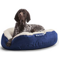 Large Round Pillow Pet Bed Smartmax (Black)